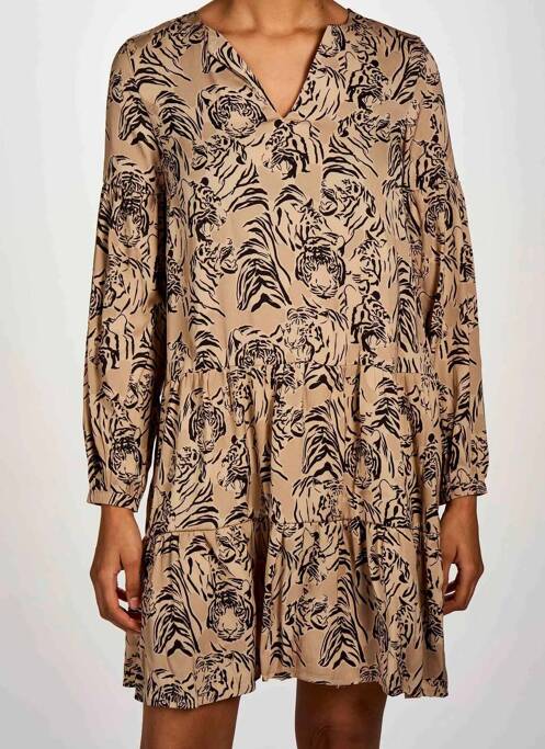 Rochie scurtă bej VERO MODA femeie