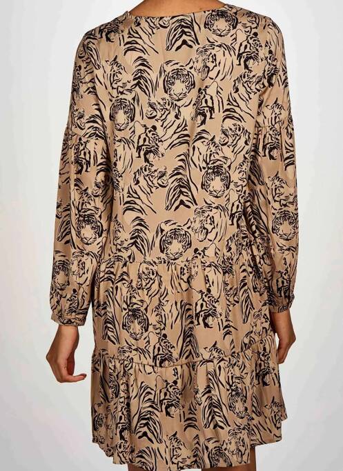 Rochie scurtă bej VERO MODA femeie