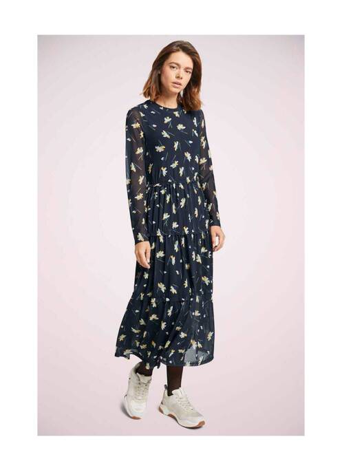 Rochie lungă albastru TOM TAILOR femeie