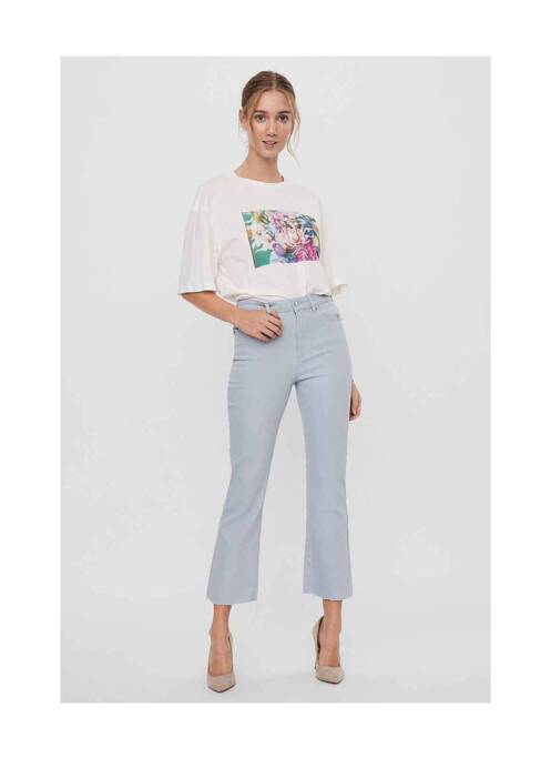 Pantalon 7/8 albastru VERO MODA femeie