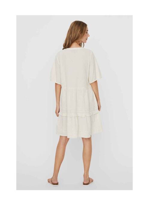 Rochie scurtă bej VERO MODA femeie