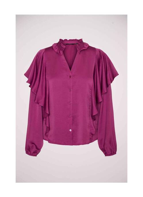 Cămașă roz VERO MODA femeie