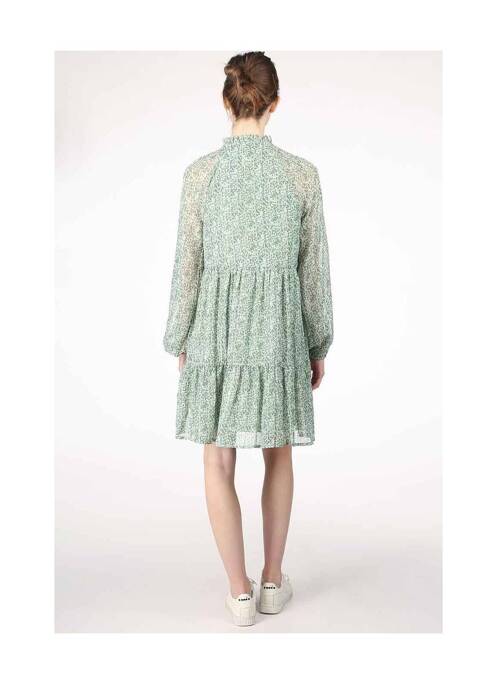 Rochie midi verde VERO MODA femeie