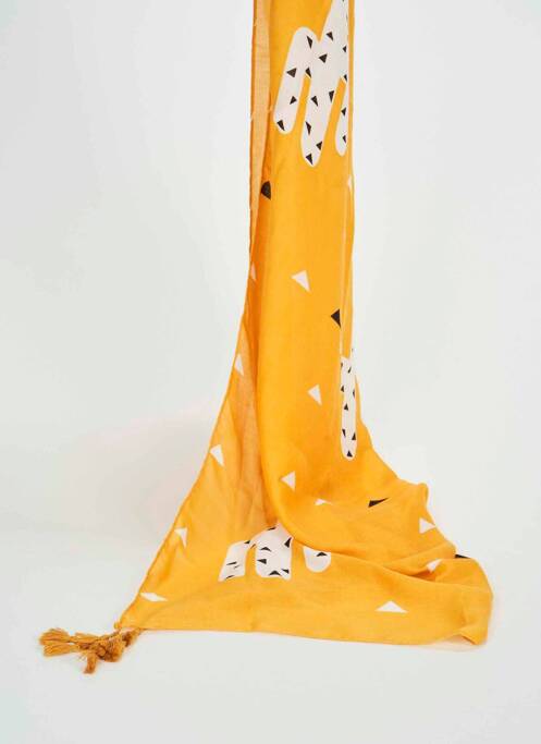 Eșarfă galben ZEB STYLE LAB  femeie