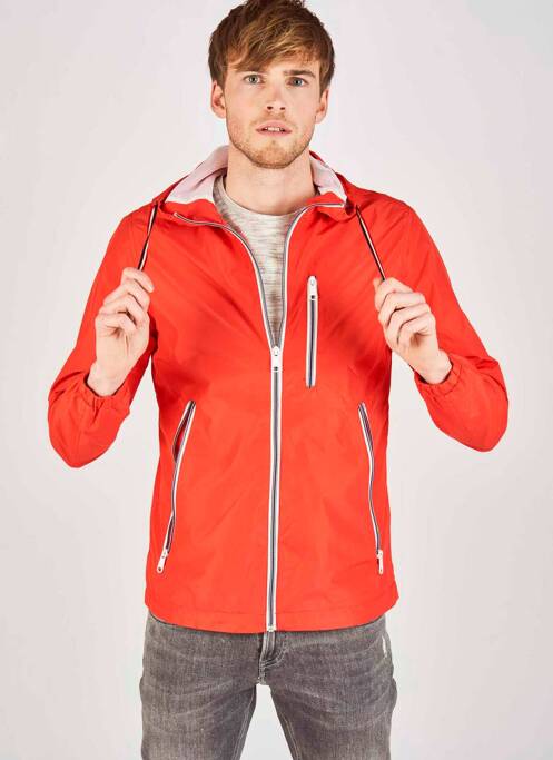 Impermeabil roșu JACK & JONES bărbat