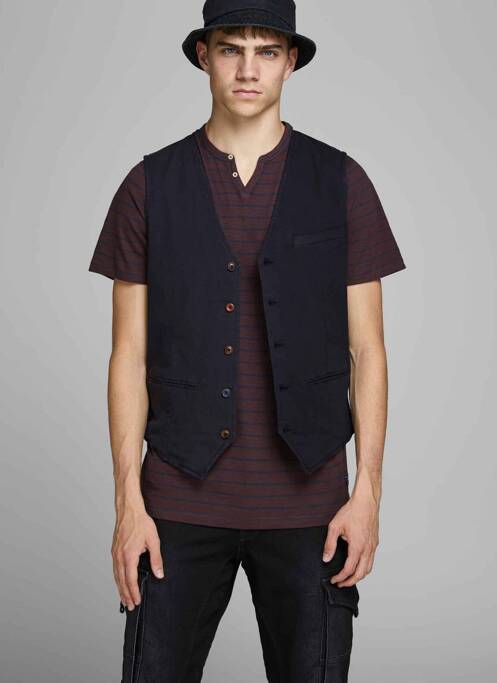 Vestă fără mâneci albastru JACK & JONES bărbat