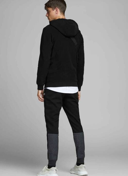 Hanorac cu glugă negru JACK & JONES homme