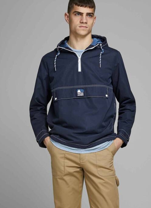 Jachetă vânt albastru JACK & JONES bărbat