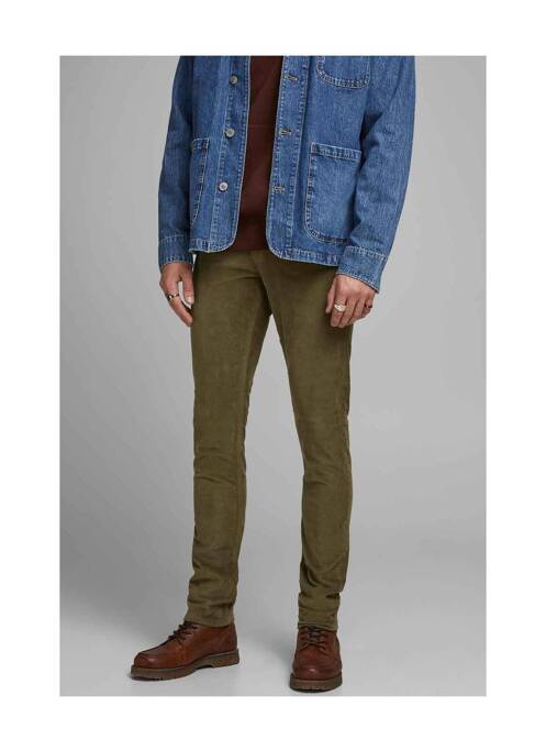 Pantalon slim maro JACK & JONES bărbat