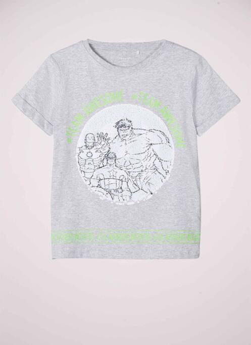Tricou gri NAME IT băiat