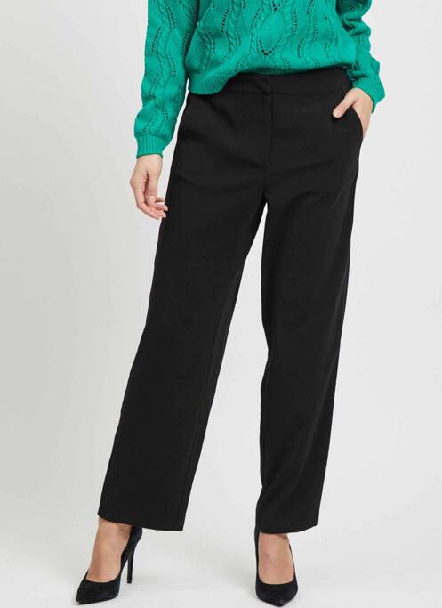 Pantalon drept negru VILA femeie