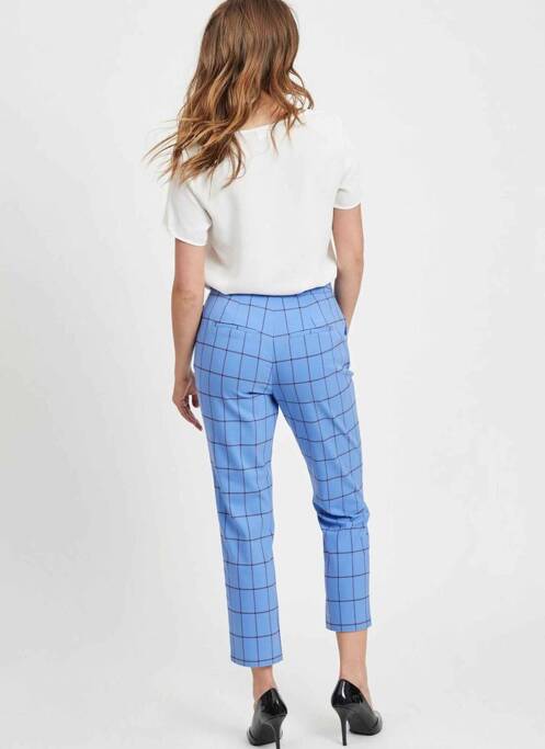 Pantalon 7/8 albastru VILA femeie