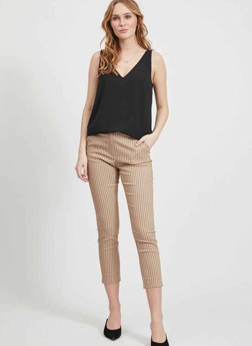 Pantalon 7/8 negru VILA femeie