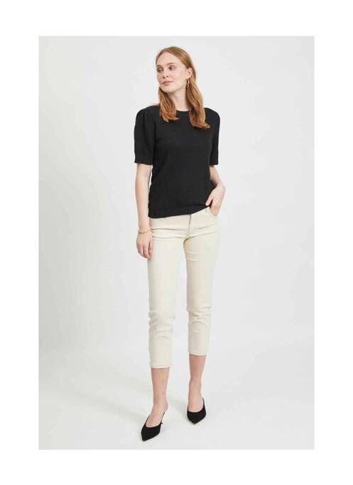 Pantalon 7/8 bej VILA femeie