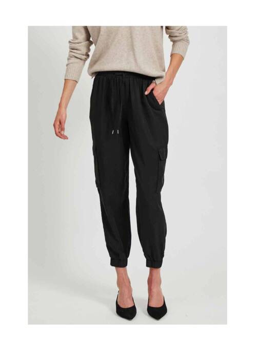 Pantalon cargo negru VILA femeie