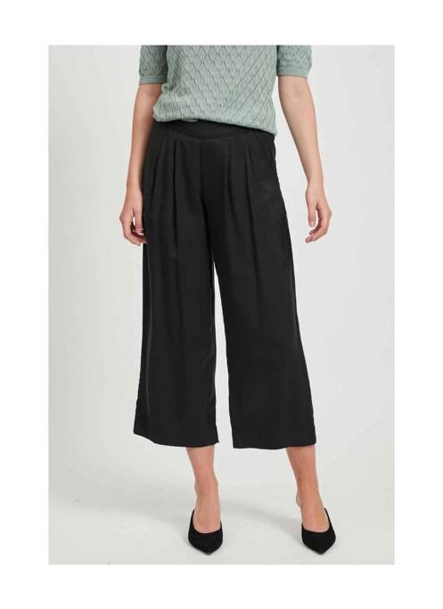 Pantalon drept negru VILA femeie