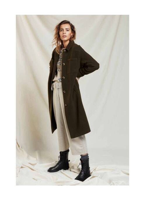 Pantalon drept bej VILA femeie