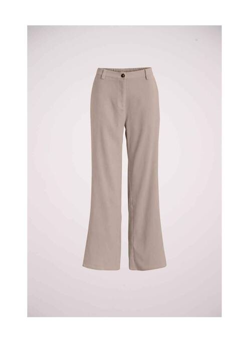 Pantalon drept bej VILA femeie