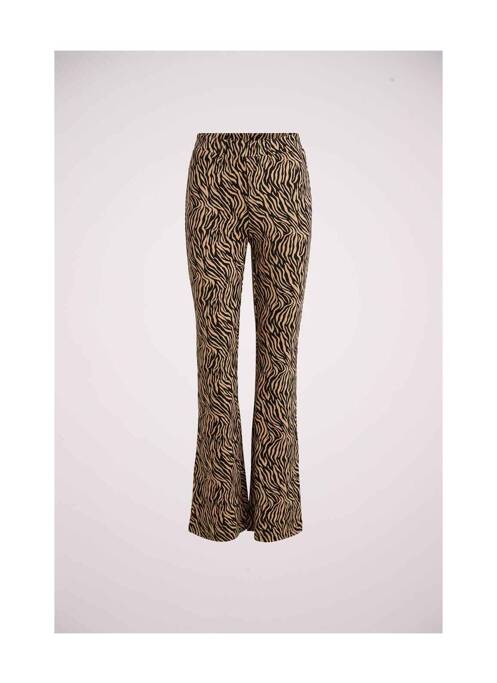 Pantalon evazat bej VILA femeie