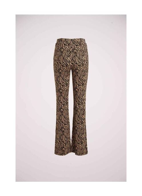 Pantalon evazat bej VILA femeie
