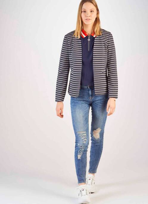 Sacou albastru ONLY femeie