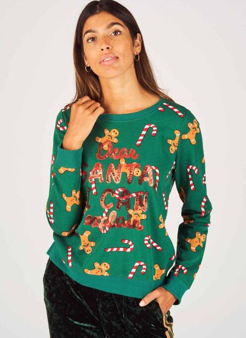 Hanorac verde ONLY femeie