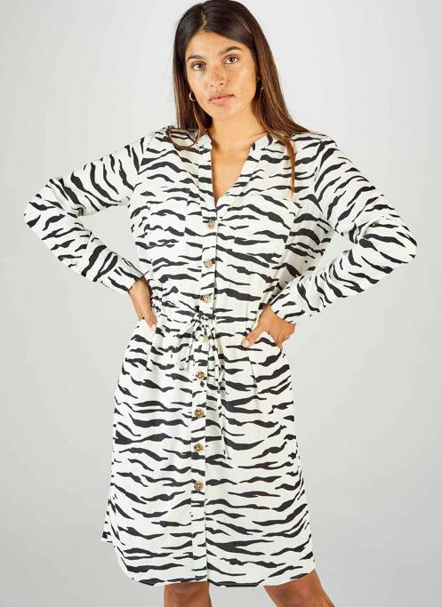 Rochie scurtă alb ONLY femeie