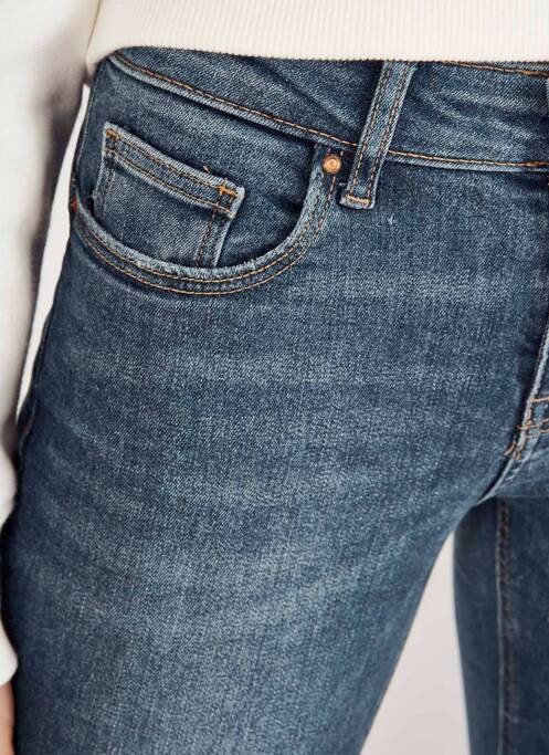 Blugi cu croială slim albastru ONLY femeie