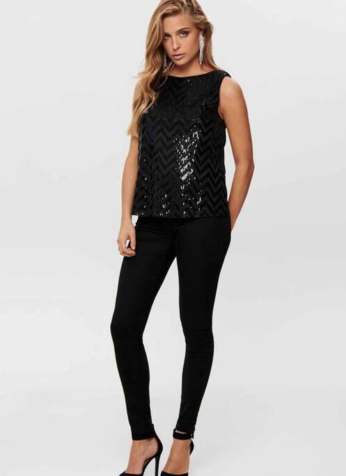 Top negru JACQUELINE DE YONG femeie