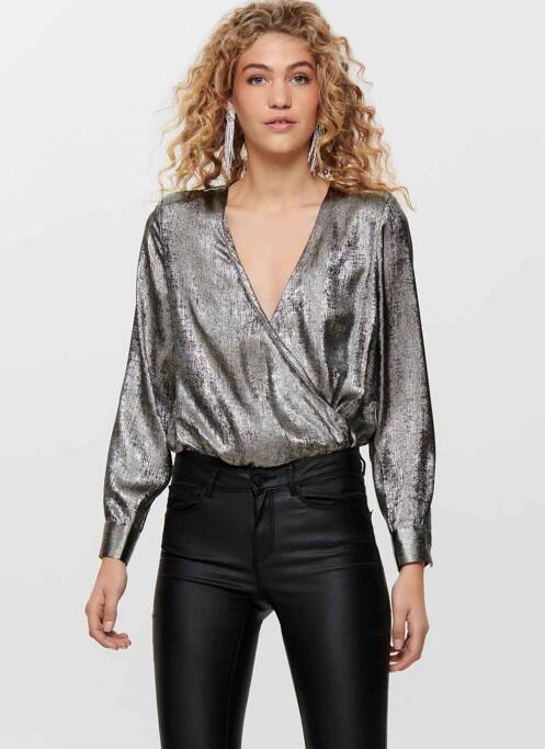 Body argintiu ONLY femeie