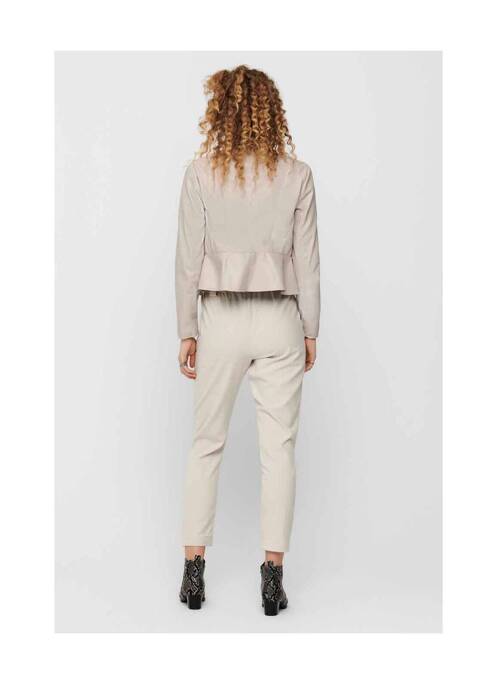 Geci din piele ecologică maro ONLY femeie