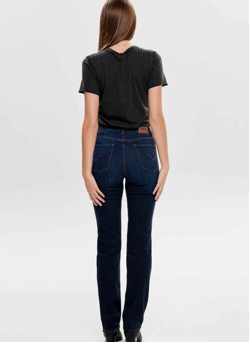 Blugi cu croială dreaptă albastru ONLY femeie