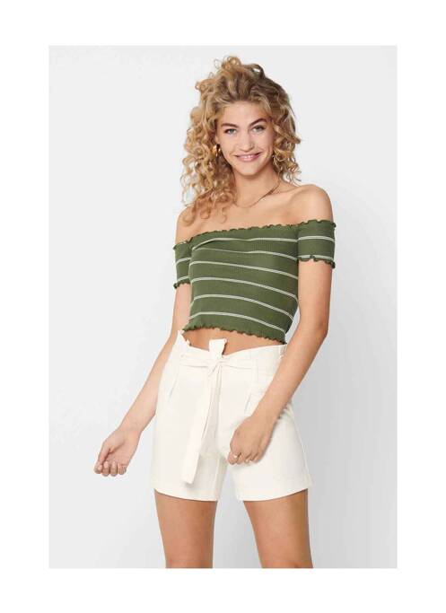 Tricou verde JACQUELINE DE YONG femeie