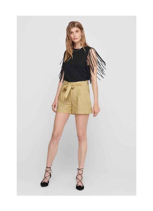 Șort galben ONLY femeie