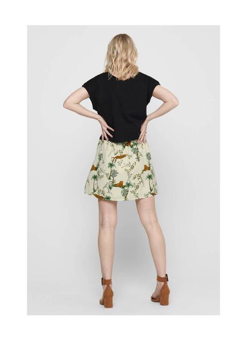 Fustă scurtă bej ONLY femeie