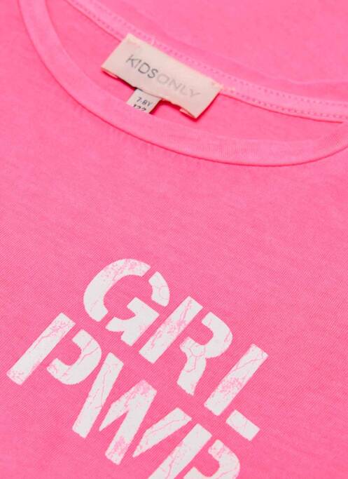 Tricou roz ONLY fată