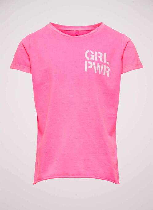 Tricou roz ONLY fată