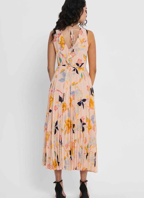 Rochie lungă roz ONLY femeie