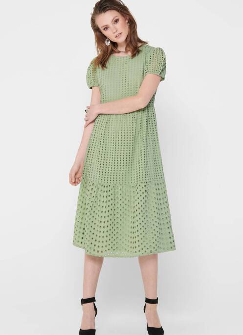 Rochie midi bej ONLY femeie