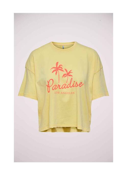 Tricou galben ONLY femeie