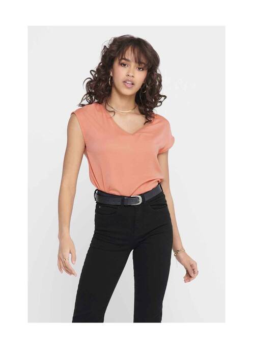 Top roșu ONLY femeie