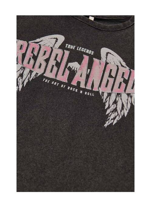 Tricou negru ONLY fată