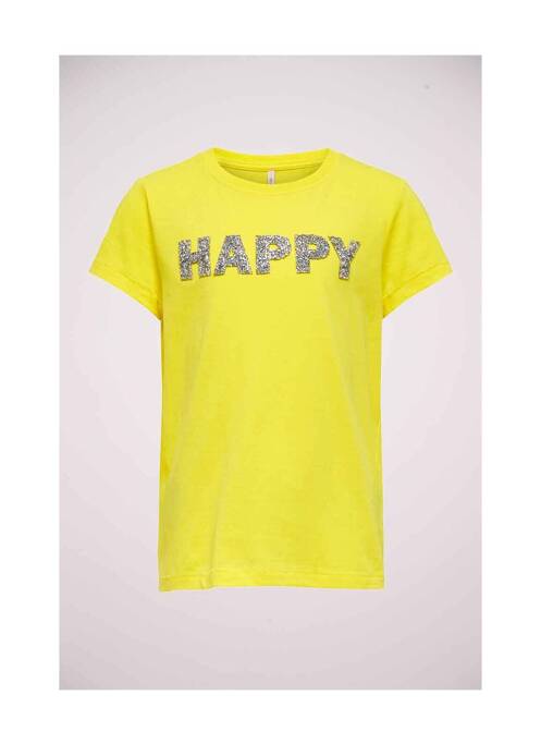 Tricou galben ONLY fată