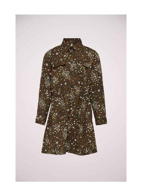 Rochie scurtă maro ONLY fată