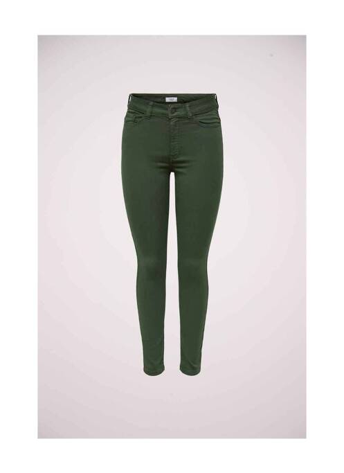 Pantalon slim verde JACQUELINE DE YONG femeie