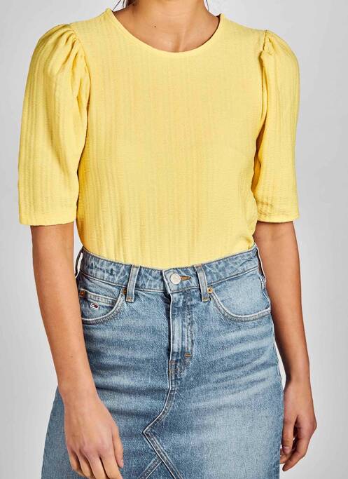 Tricou galben ONLY femeie