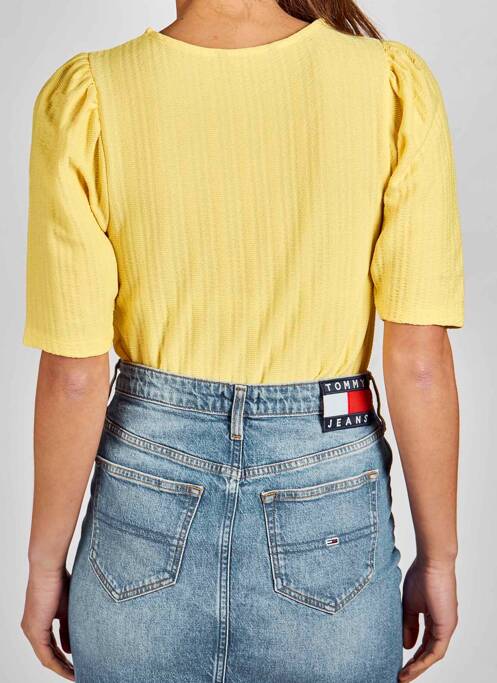 Tricou galben ONLY femeie