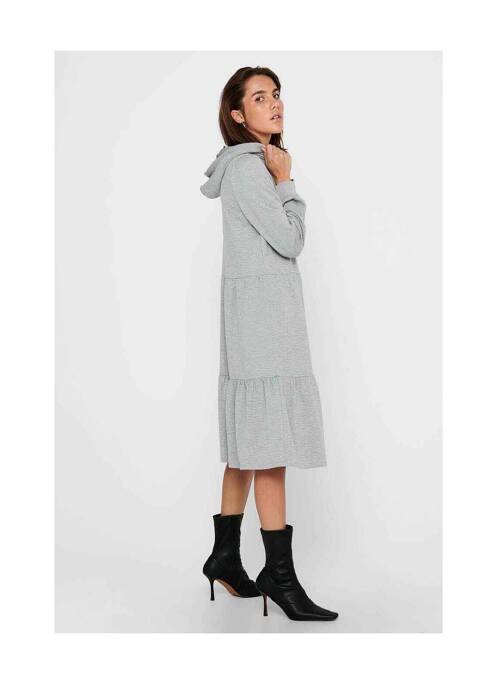 Rochie midi gri JACQUELINE DE YONG femeie