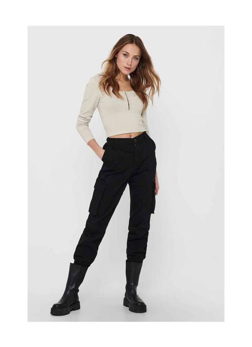 Top scurt alb ONLY femeie