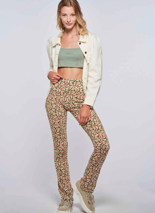 Top scurt verde ONLY femeie